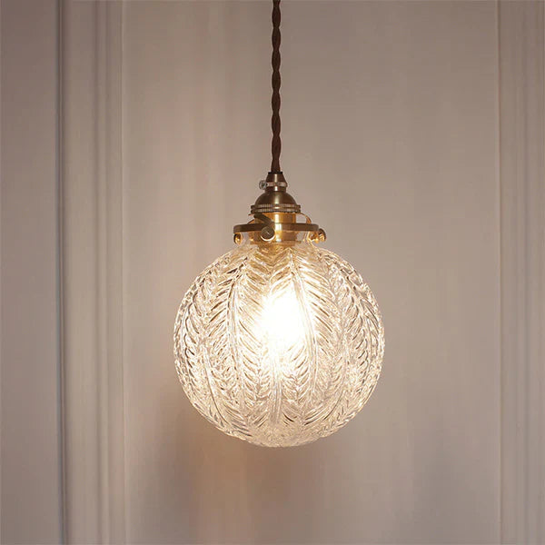 GlobeLite - Industriële hanglamp met helder glazen armatuur