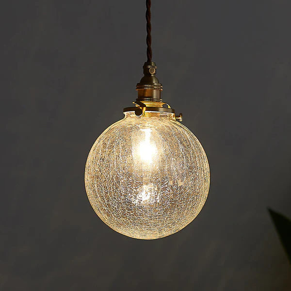 GlobeLite - Industriële hanglamp met helder glazen armatuur