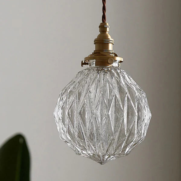GlobeLite - Industriële hanglamp met helder glazen armatuur