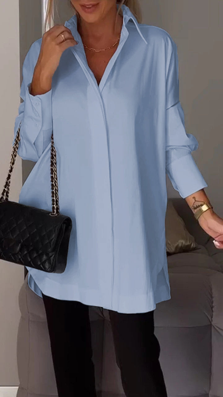FashionGrove™ - Overhemd met split