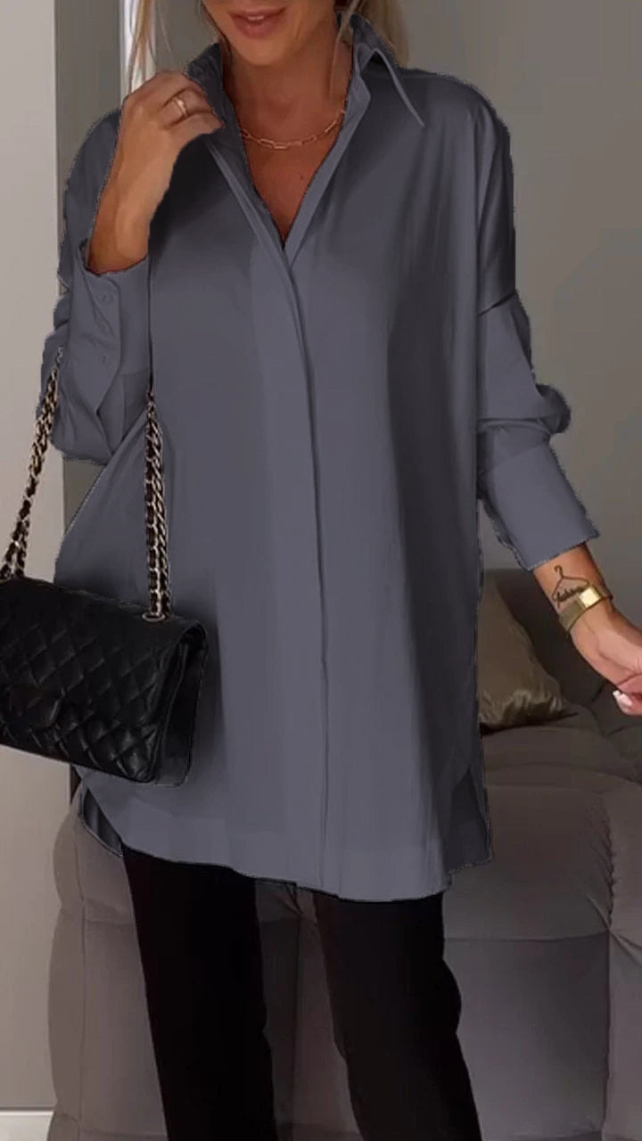 FashionGrove™ - Overhemd met split