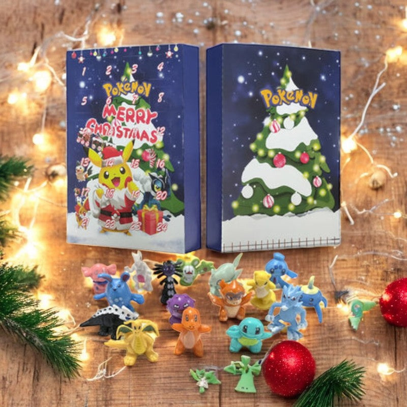 PokeWorld – Pokémon Adventskalender met Anime Actie Mini Figuren