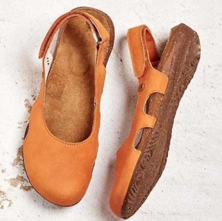 Daina – Open Slingback Sandalen met Gevoerde Binnenzool