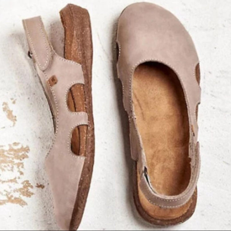 Daina – Open Slingback Sandalen met Gevoerde Binnenzool