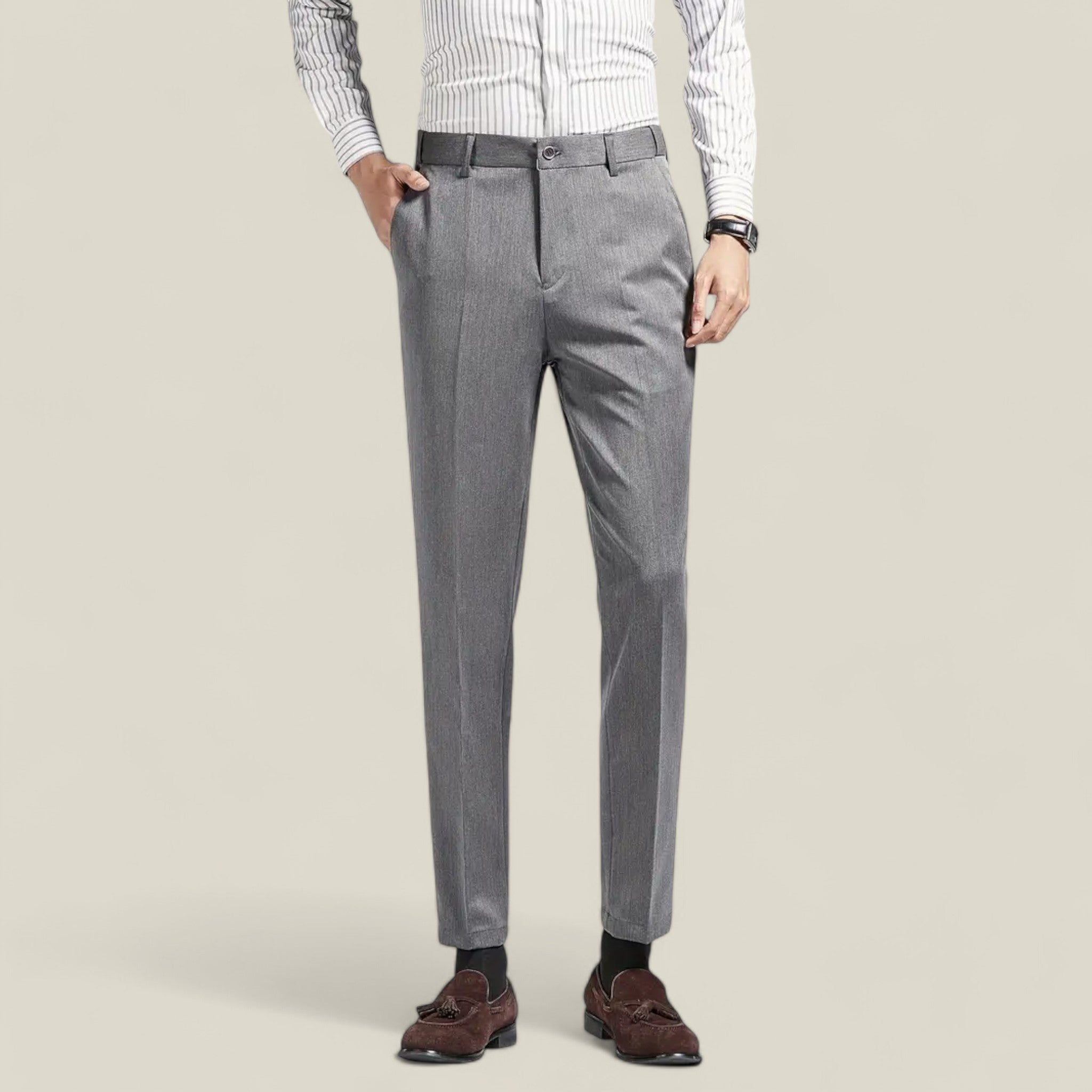Max - Stijlvolle semi-formele broek voor comfort en dagelijks gebruik