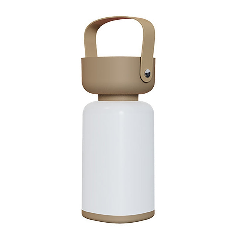 GlowPort – Waterdichte Draagbare LED Tafellamp met Cilindrisch Design