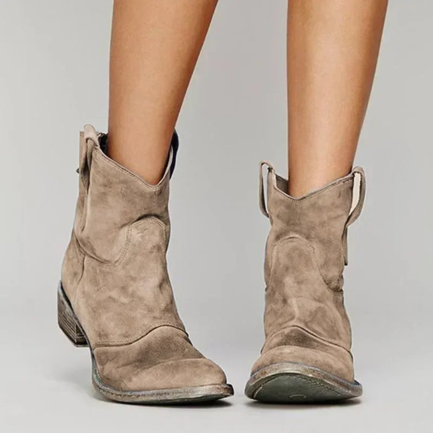 Liva - Trendy Enkellaarsjes met Antislip Vermogen