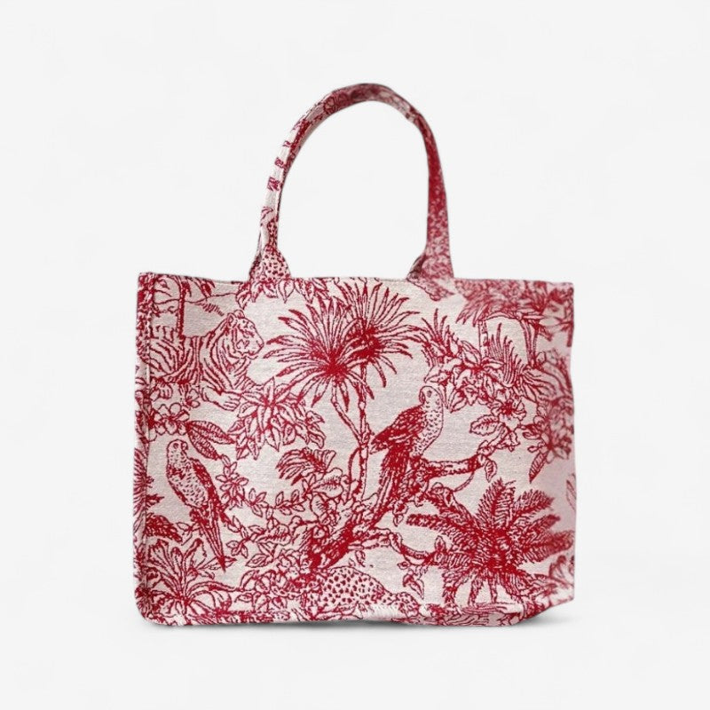 Madison – Handtas met handvatten en borduursel