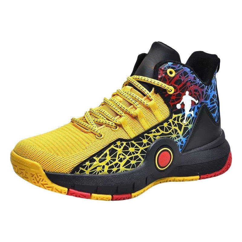 Henry – Klassieke Basketbalsneakers met Antislip en Ademend Ontwerp