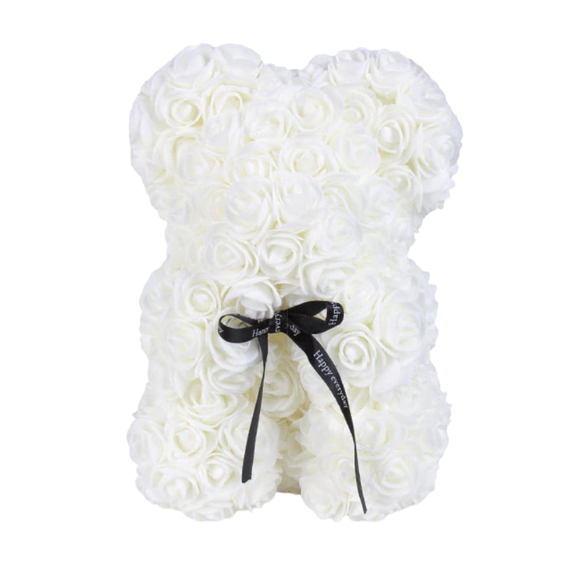 BloomBear – Decoratieve Rozenbeer Cadeau met een Hartverwarmend Ontwerp