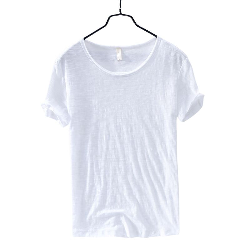 Elijah – Lichtgewicht Katoenen T-shirt met Zachte Touch, Klassieke Ronde Hals