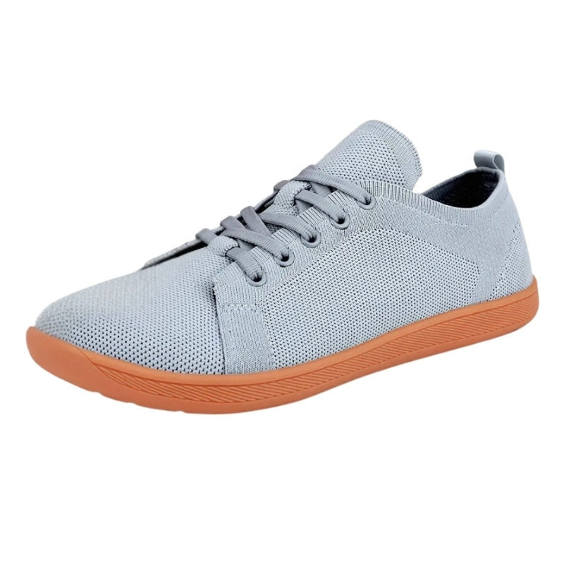 Jess - Ademendbare Barefoot Schoenen met Brede Teenbox en Vetersluiting