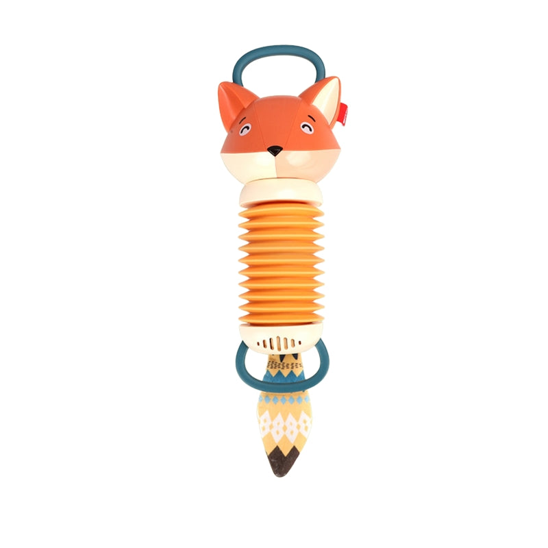 SoundPaws – Vos accordeon speelgoed met trekmechanisme en interactieve geluidsfuncties