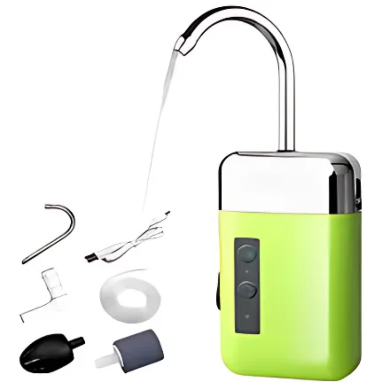 FlowSmart – Multifunctionele Oplaadbare Waterpomp met Sensor en LED Licht