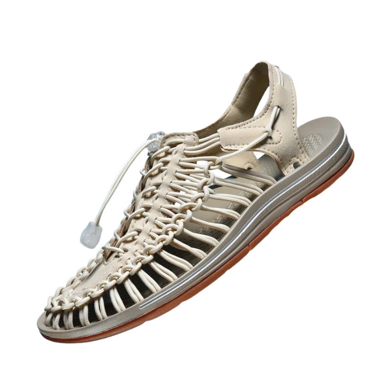 SplashBreeze – Moderne Schoenen met Geweven Design en Verstelbare Enkelband