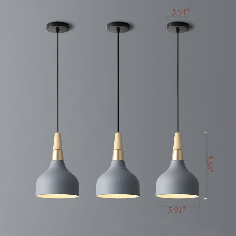 LumeArt – Moderne Macaron Schijf Hanglamp met Levendige Kleuren