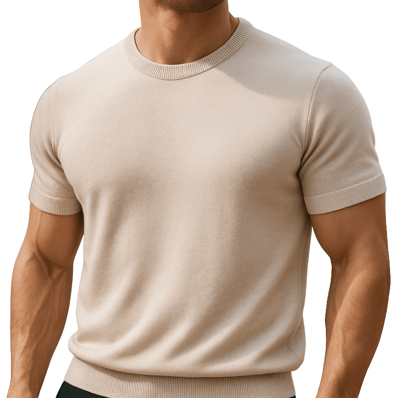 Joseph – T-shirt met korte mouwen en ronde hals losse pasvorm