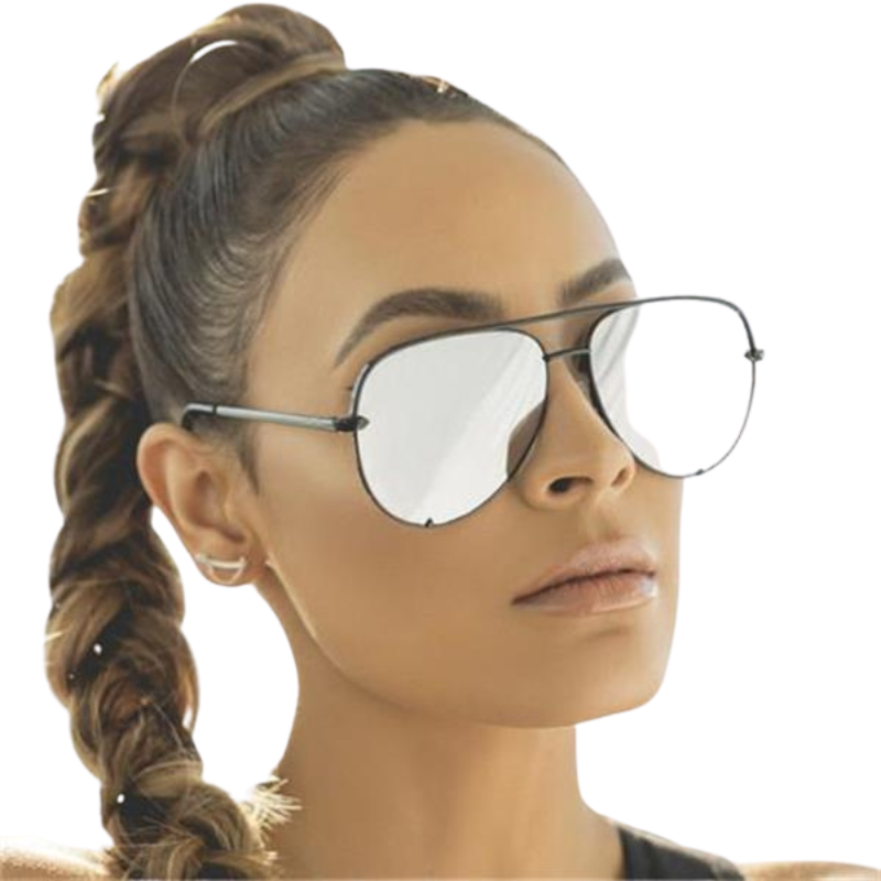 SkyShade – Aviator Zonnebril met Metalen Frame en Krasbestendige Lenzen