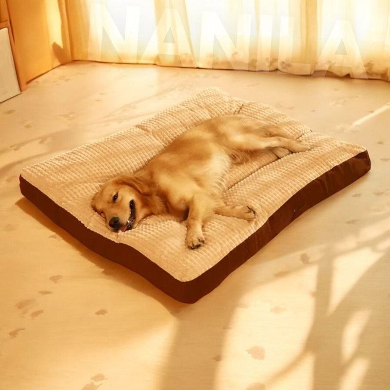 CozyPaws – Hondenslaapmat met Wasbare Hoes en Antislip Bodem