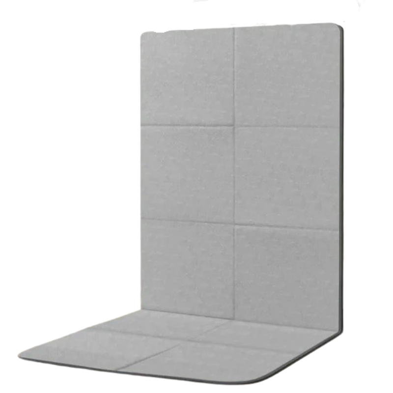 ZenFold – Compact Opvouwbare Yogamat met Dubbel Getextureerd Antislip Oppervlak