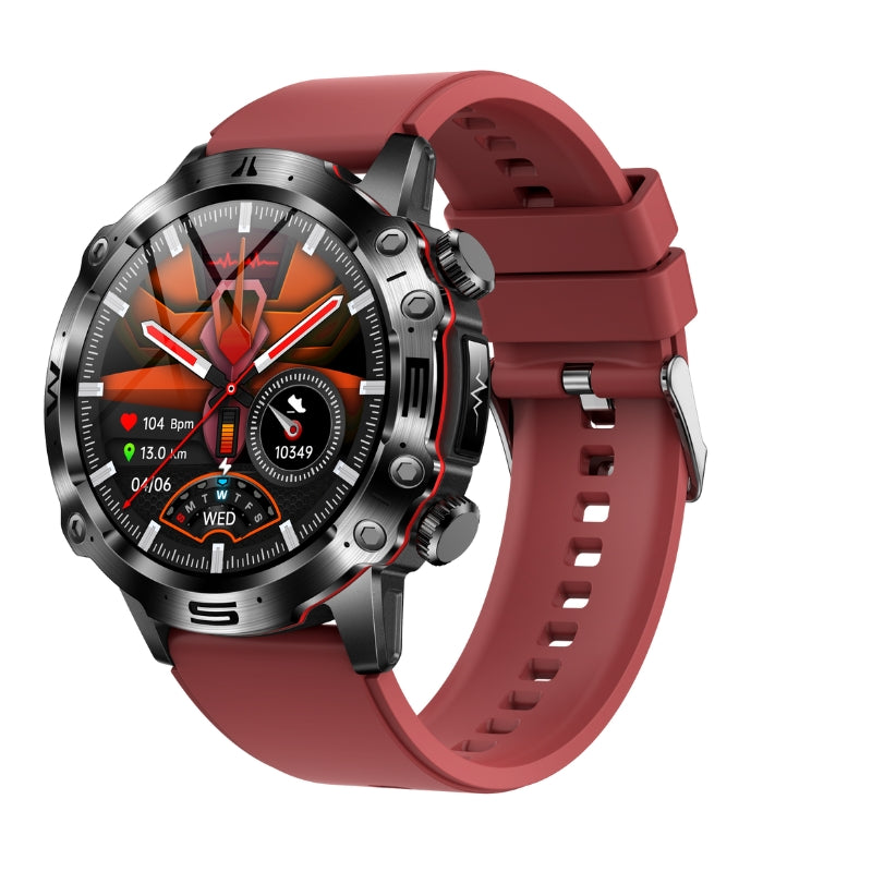 ActiveVision – Smartwatch met Ronde AMOLED Display en Fitnesstracking