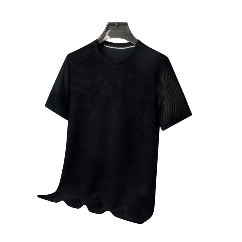 Owen – T shirt met korte mouwen en ademend wafelpatroon