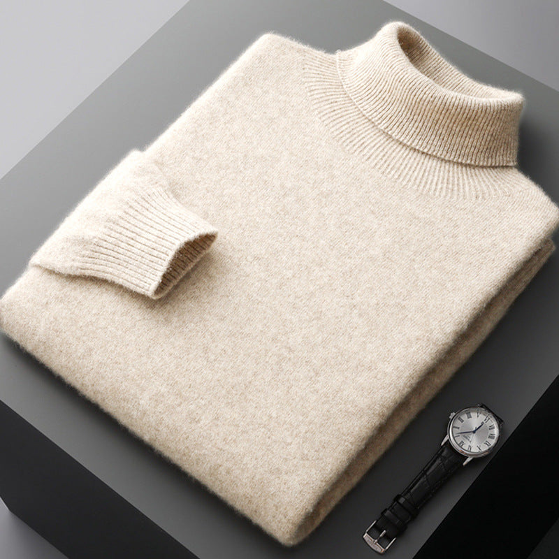 Arjan – Slim Fit Turtleneck Trui met Lange Mouwen