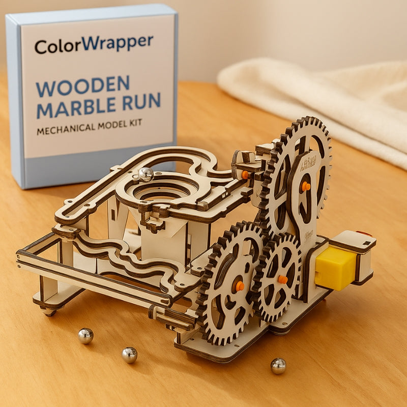 TrackMaster – 3D knikkerbaan puzzelset met bewegende onderdelen en praktisch bouwplezier