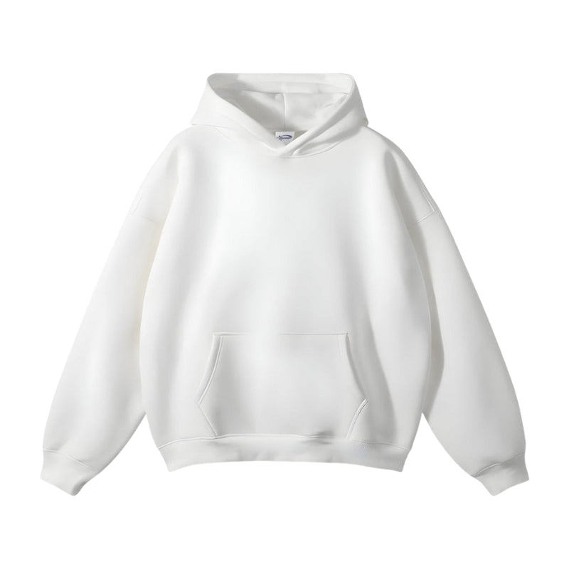 Ursula – Katoenen Hoodie met Kangoeroezak en Lange Mouwen