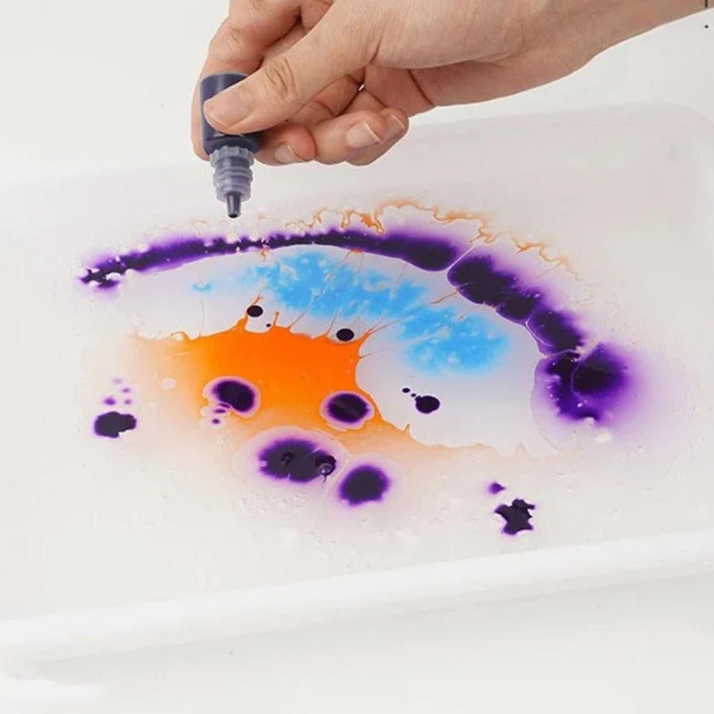 MarbloArt – Watermarblingverfset met wervelgereedschap voor doe-het-zelf kunstplezier