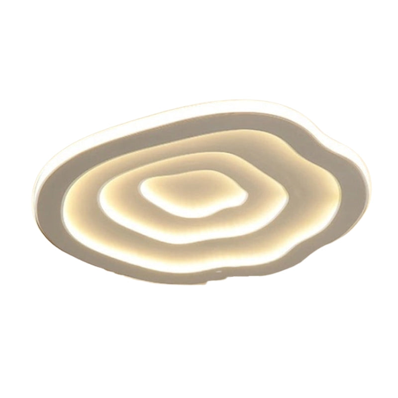 WaveGlow – Moderne Plafondlamp met Golfpatroon en Geïntegreerde LED