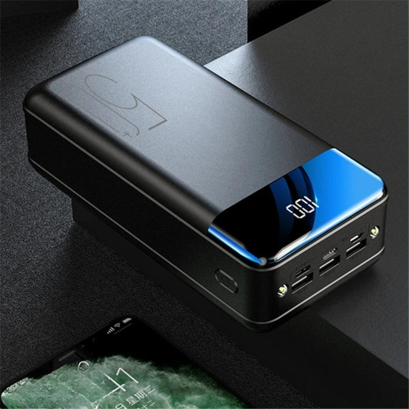 ChargeMate – Ultra Capaciteit Powerbank met Drievoudige Ingang en Uitgang voor Meerdere Apparaten