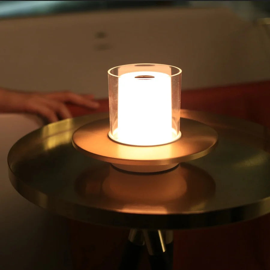 AuraGlow - Stijlvolle draadloze lamp met gebarenbediening en strak design
