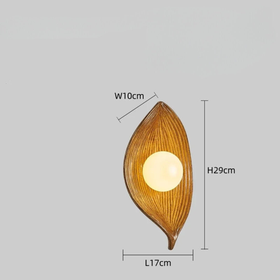 LeafGlow - Op de natuur geïnspireerde LED wandlamp voor een rustgevende sfeer