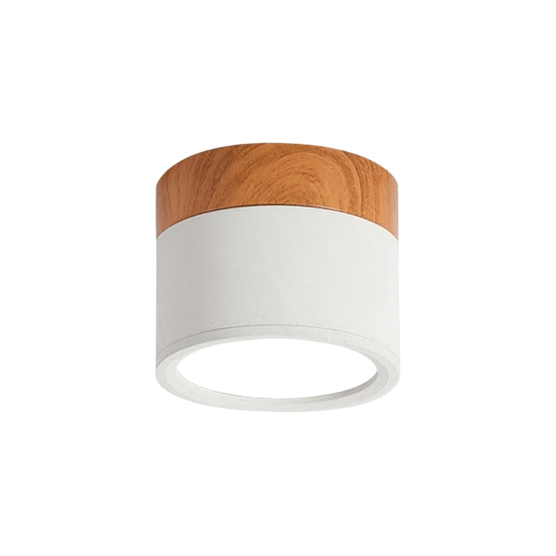 MacaraGlow – Kleine Plafondlamp in Macaronstijl met Klassiek Design