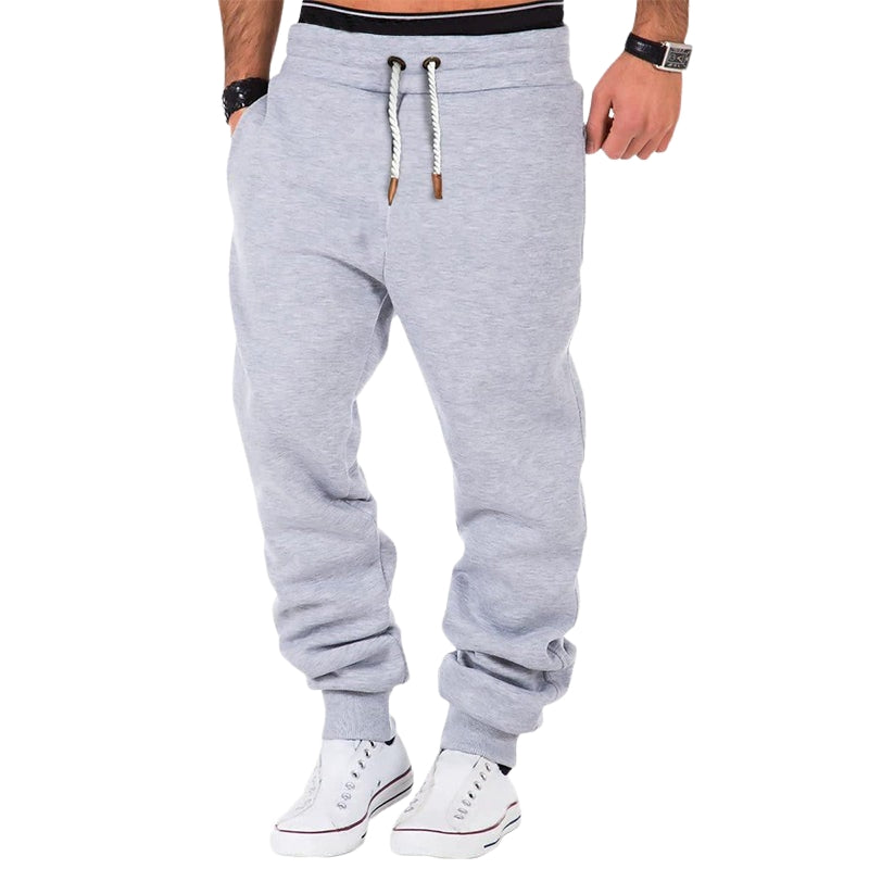 Max – Moderne Joggingbroek met Trekkoord Enkelmodel en Zijzakken