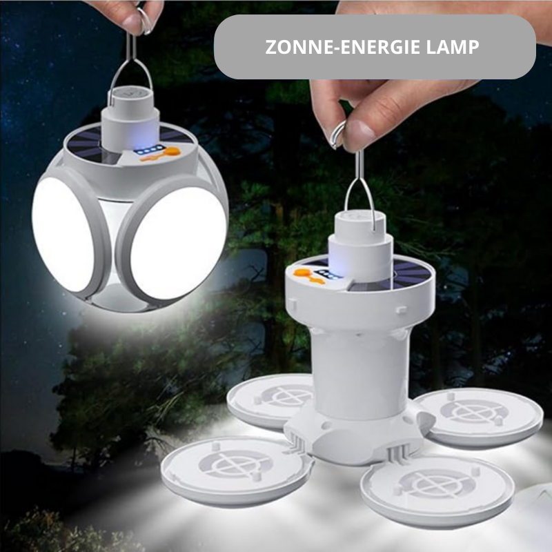 SolarGlow - Energiezuinige LED-buitenlamp met automatische zonne-oplading