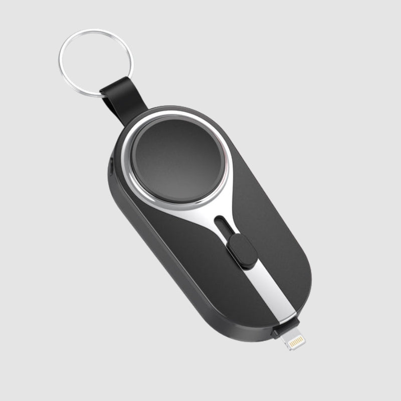 ClipVolt – Mini Powerbank met Draadloze Oplaadclip voor Oplaadgemak