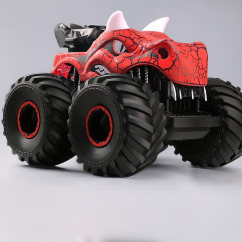 DinoBlaze – RC Monster Truck met LED-Lichten &amp; Rook Effect