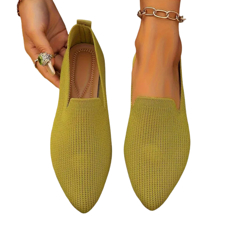 Clara – Lichtgewicht Schoenen met Puntige Neus en Antislipzool