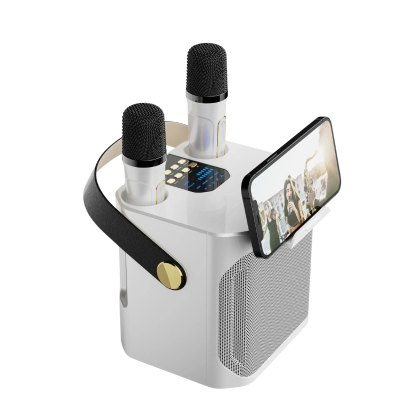 EchoWave – Bluetooth Speaker met Surround en Dubbele Microfoon