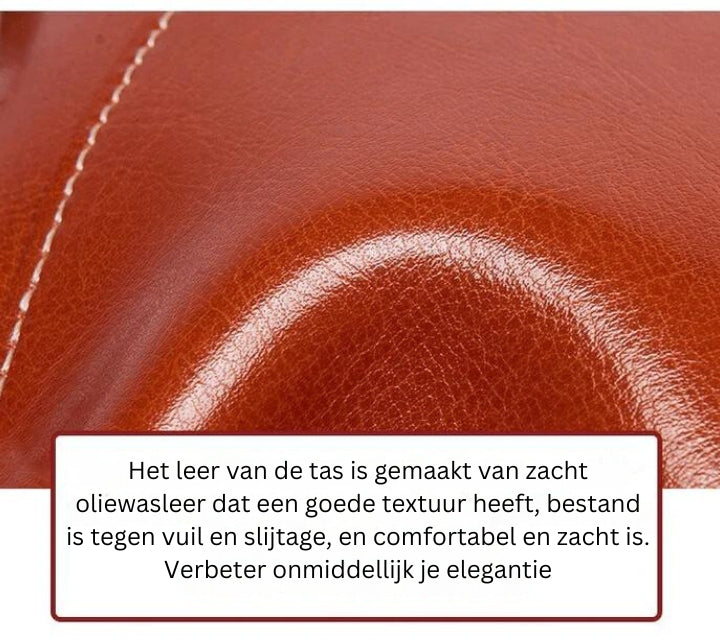 UrbanCharm™️ - Modieuze Leren Schoudertas