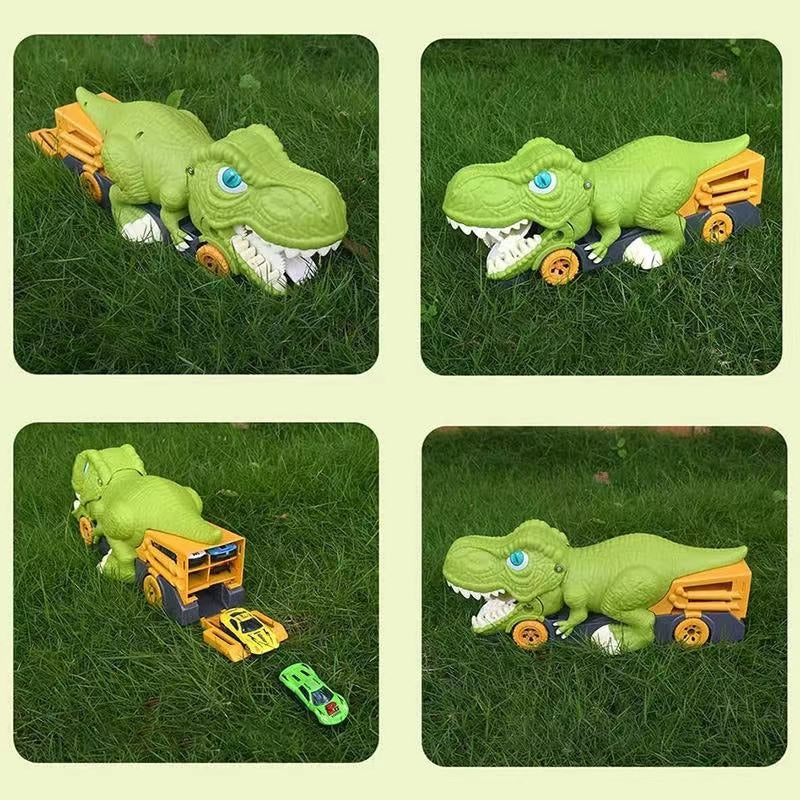TrackRex – Dinosaurus transport vrachtwagen met auto-eetfunctie en achteruitgang