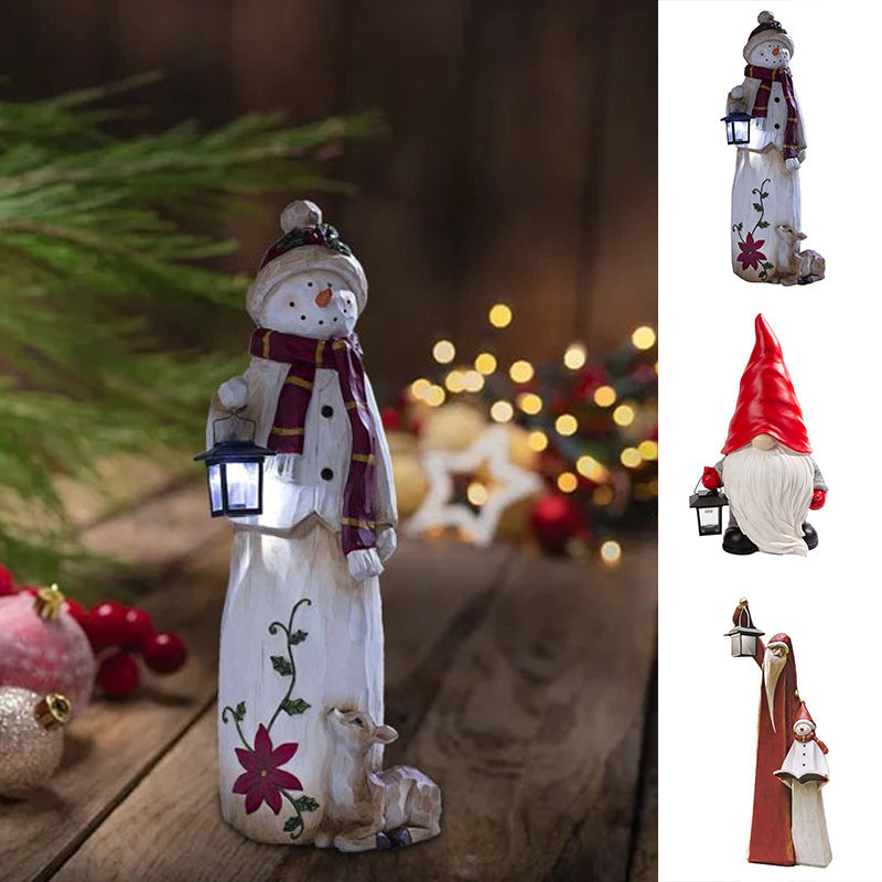 SnowGlow - Milieuvriendelijke kerstlantaarn met automatisch LED-licht