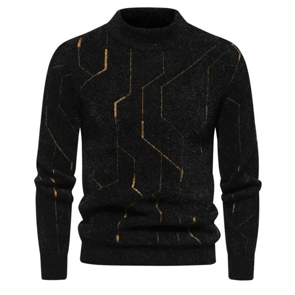 David - Relaxed fit trui met lange mouwen voor ultiem comfort