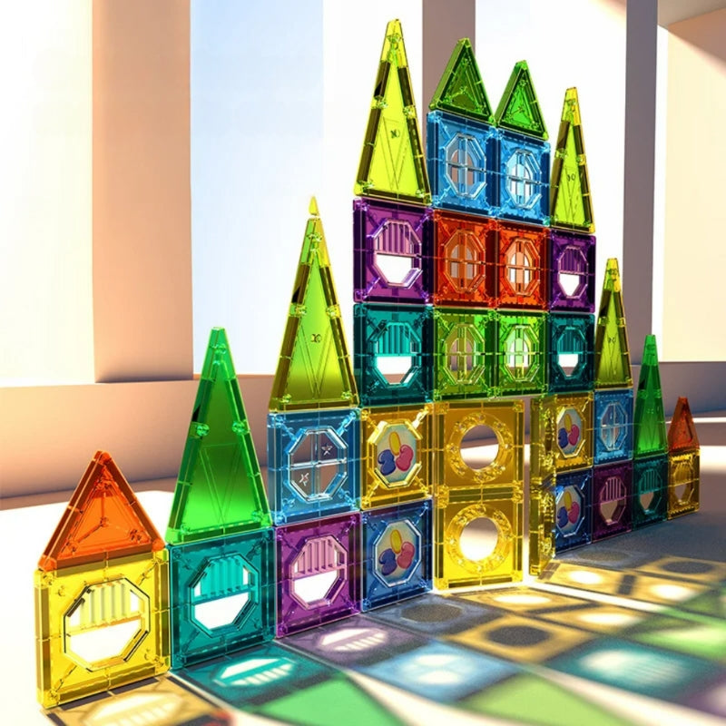 GlowTiles – Set lichtgevende bouwtegels voor kinderen met creatieve bouwstenen