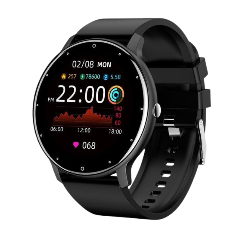 CoreTrack – Ultradunne Smartwatch met Gezondheidstracking en Slimme Meldingen
