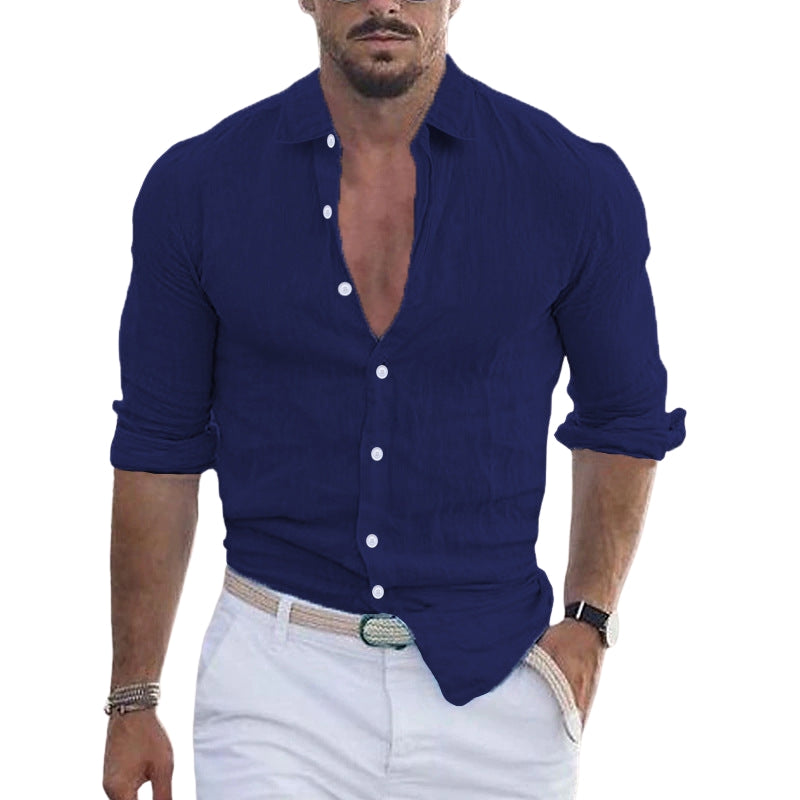 Jackson - Klassiek Lang Mouw Shirt met Knopsluiting