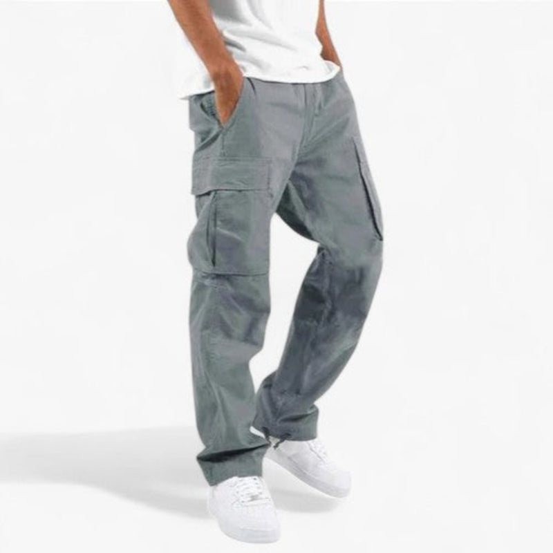 Leo - Elegante ladingbroek met zijzakken en getailleerde pasvorm