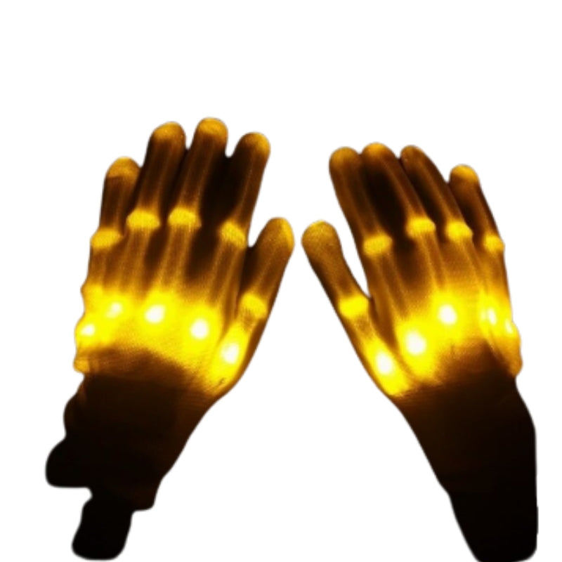 GlowHands - LED Neon Luminous Handschoenen voor Feestjes en Evenementen